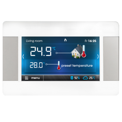 METAL-FACH TG Termostat pokojowy Platinum Touch BIAŁY